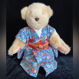 MUFFY VANDERBEAR Kyoto Blossoms Muffy Dressed in Kimono VINTAGE No ear bow 4356